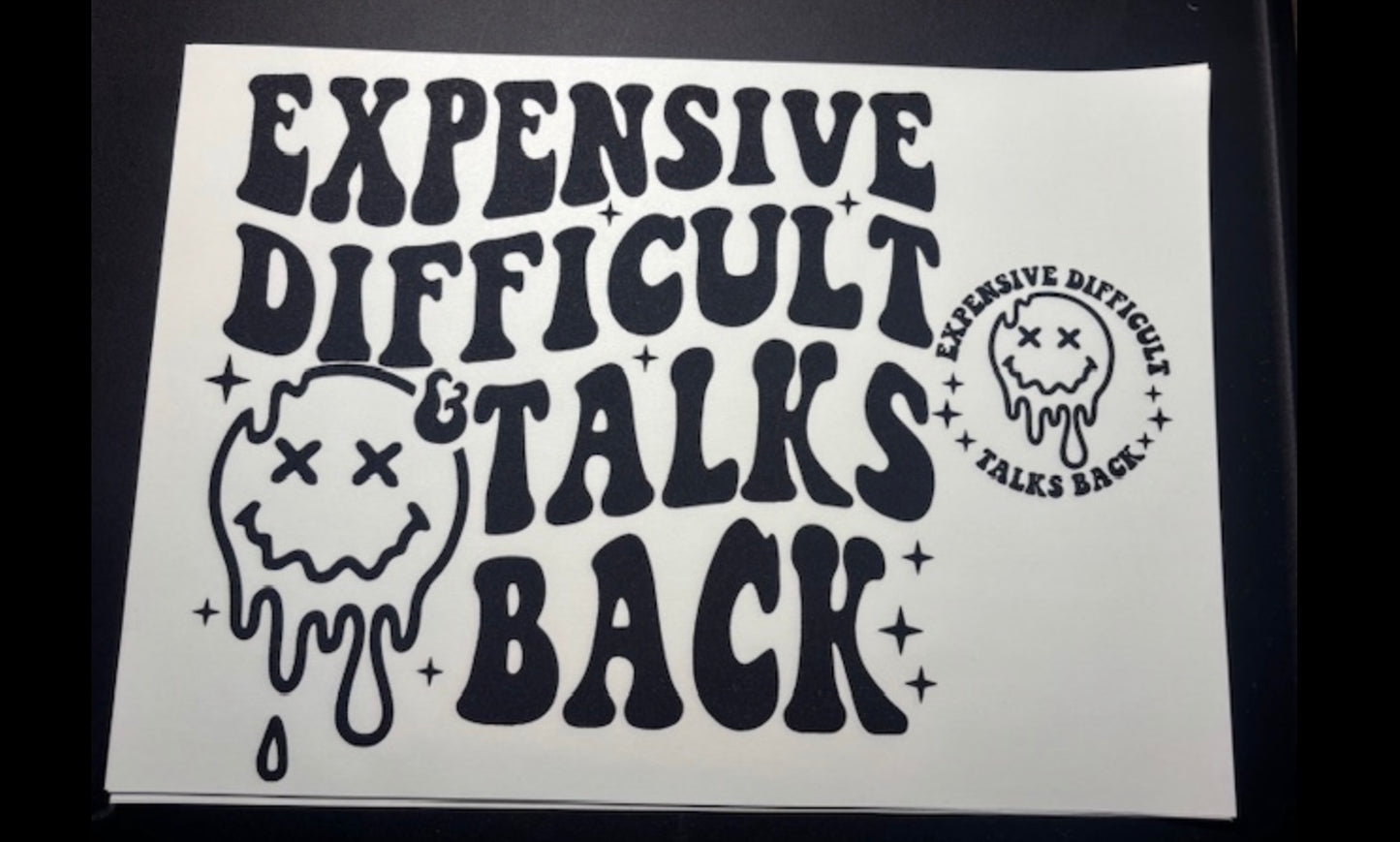 Talks Back