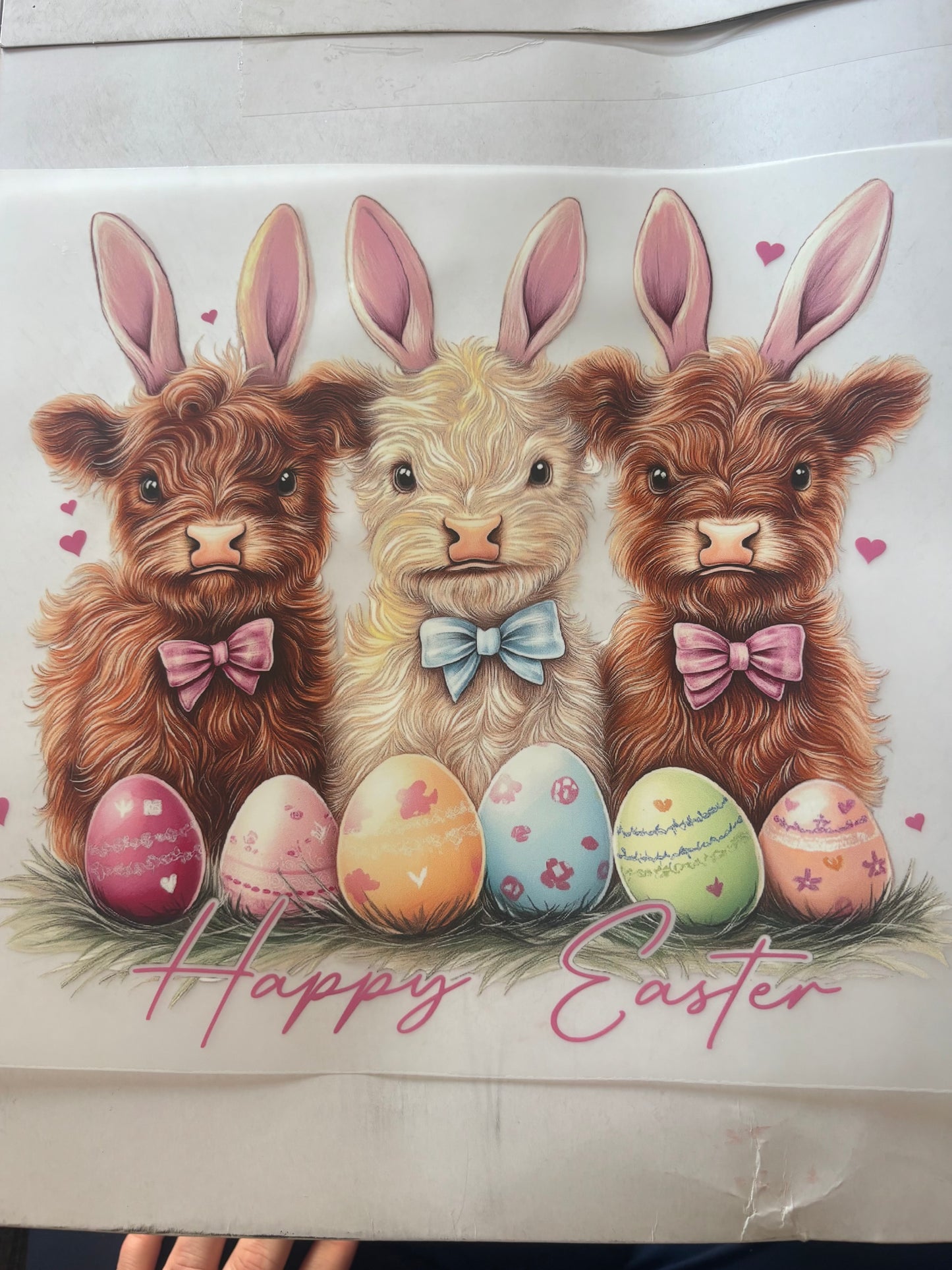 Easter cow