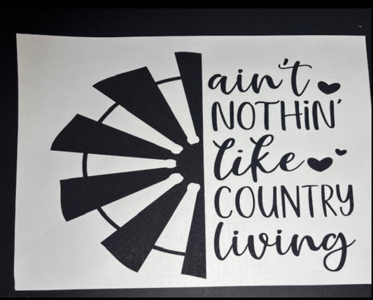 Country livin’