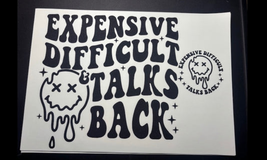 Talks Back