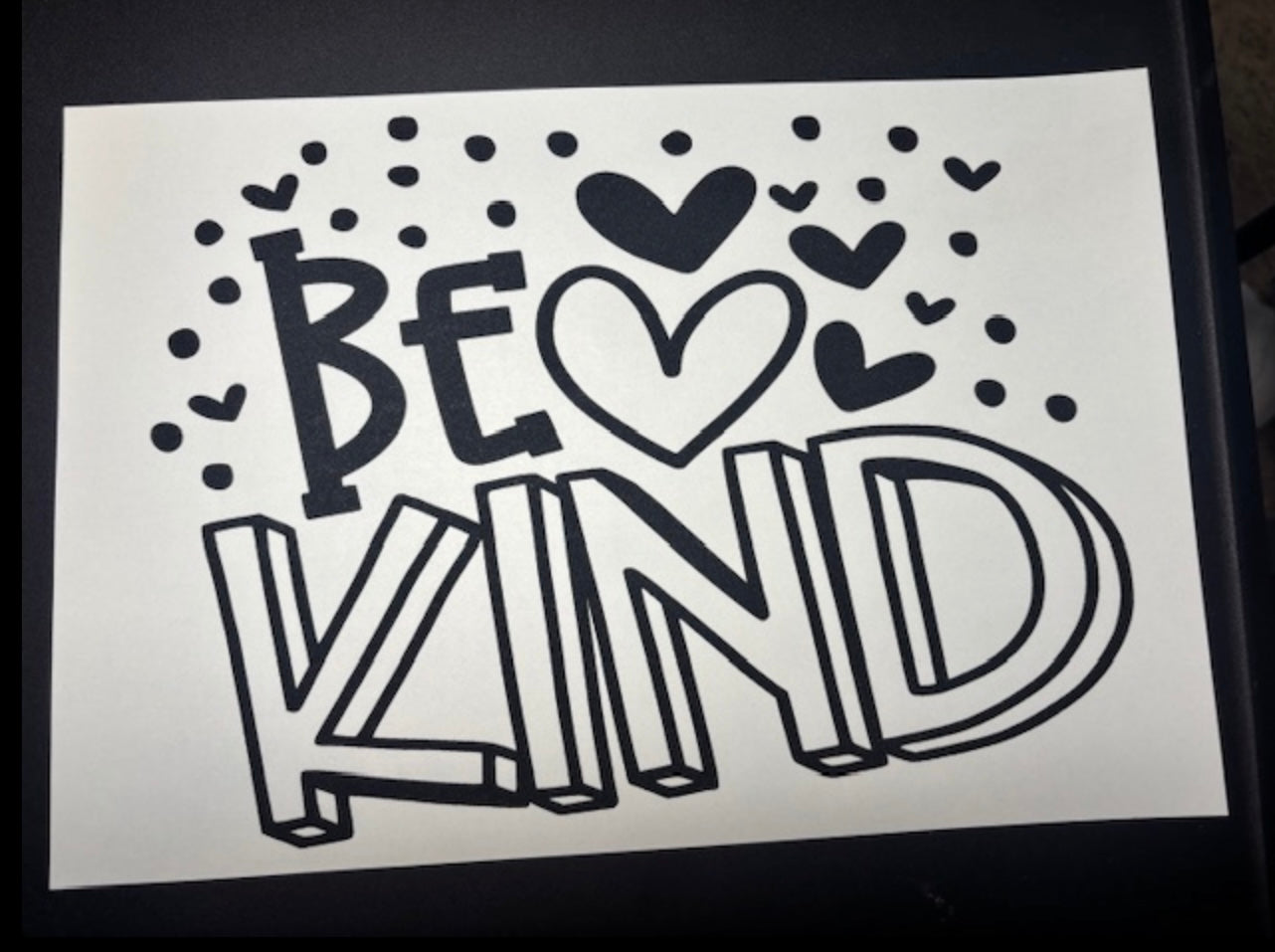 Be kind