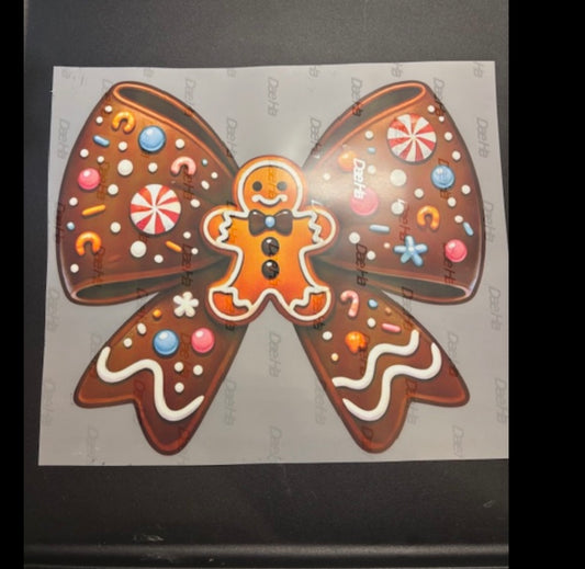Gingerbread bow