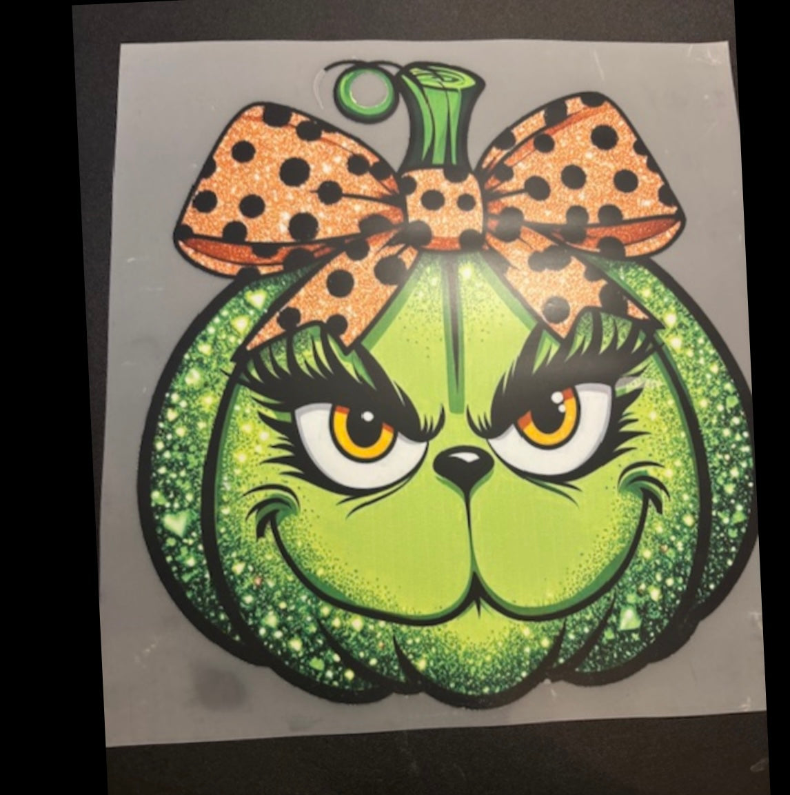 Grinch Pumpkin