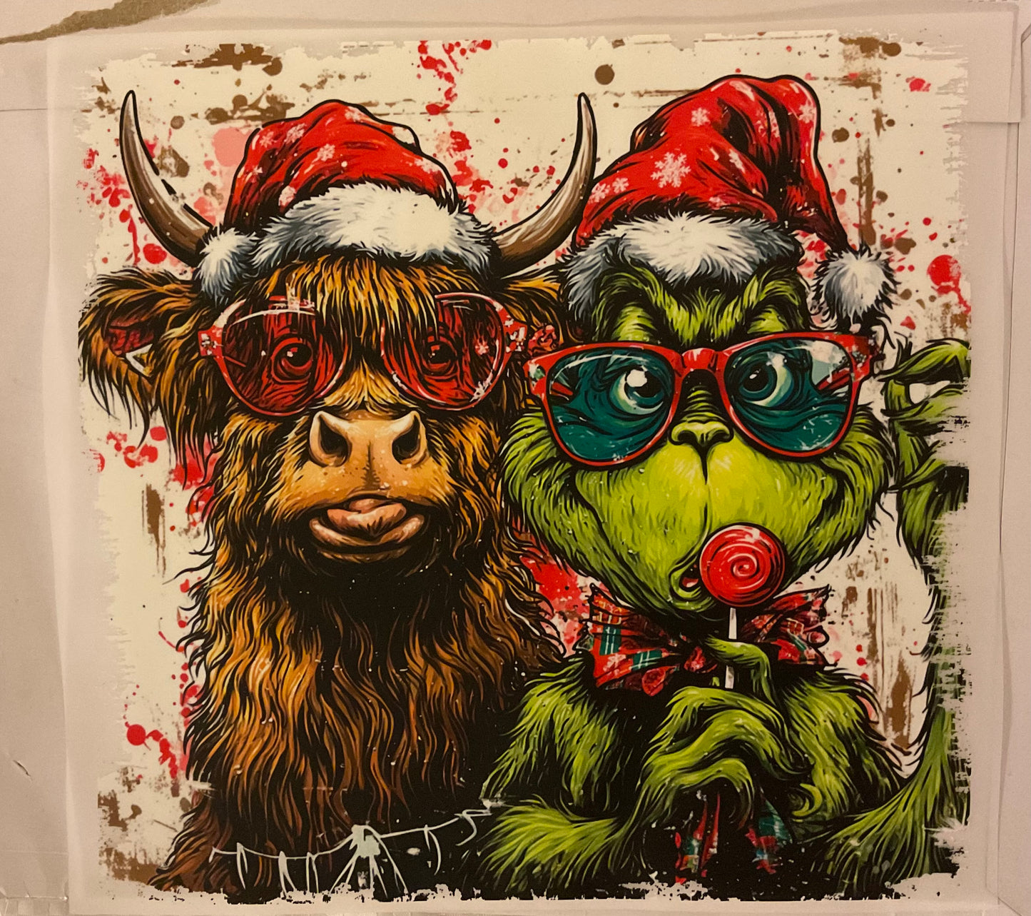 Grinch/cow