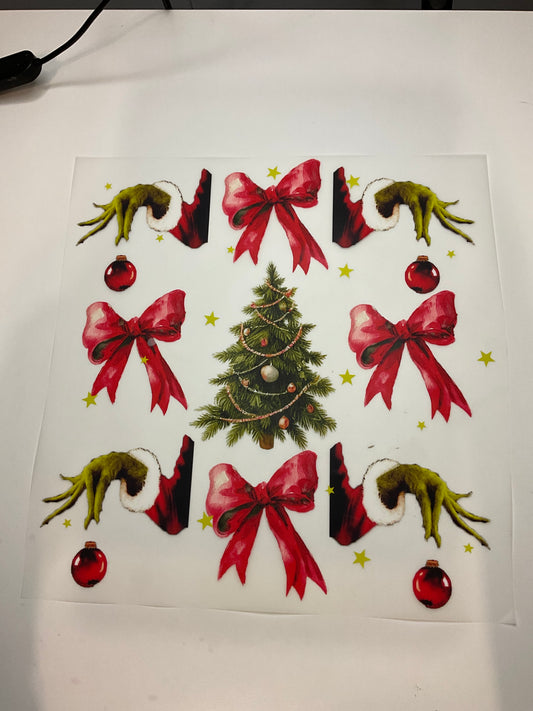 Grinch Bows
