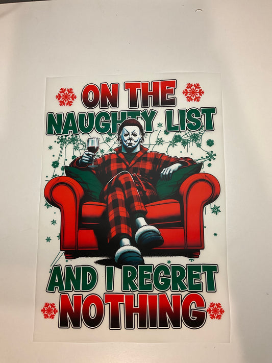 On the naughty list-Micheal