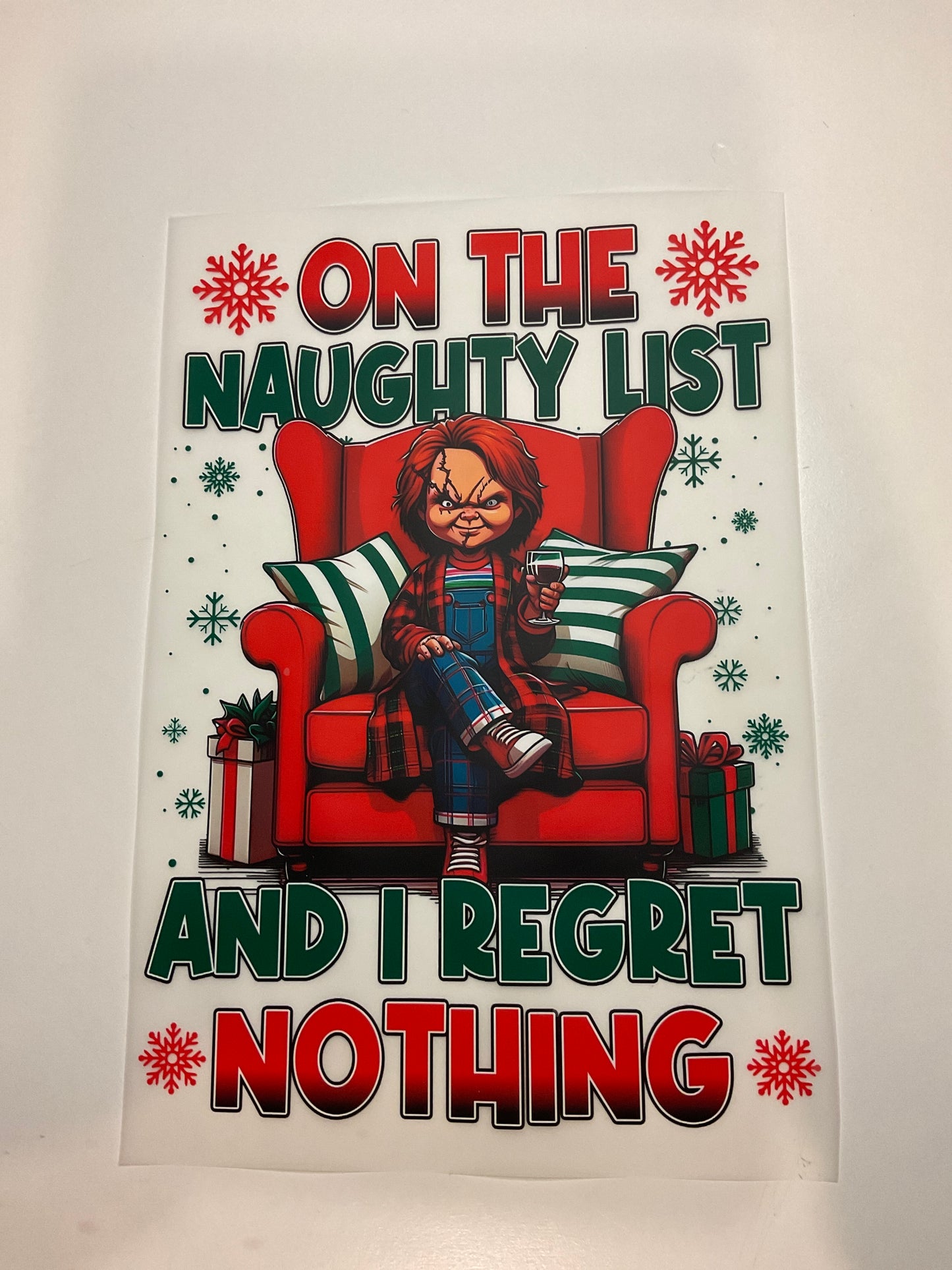 On the naughty list- Chucky